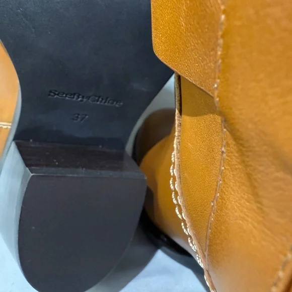 See By Chloe “New “Hana Booties W/ Size 37 Size 7 - Picture 4 of 7